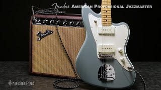 Video thumbnail for Fender American Professional Jazzmaster Electric Guitar by Musician's Friend