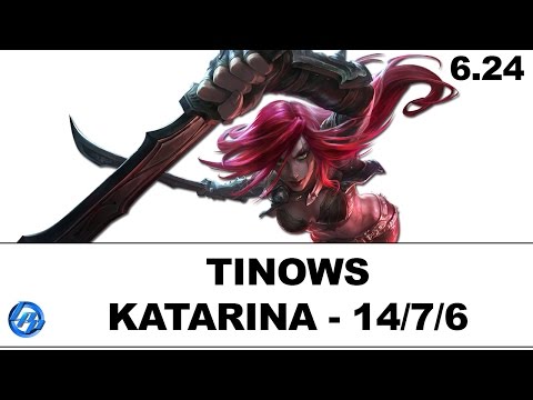 Tinows - Katarina vs Brand - Patch 6.24
