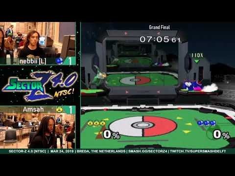Sector-Z 4.0 | Amsah (Sheik) Vs nebbii (Yoshi) -  Grand Final