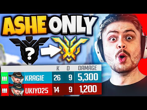 POV: You have 5X The Damage of Enemy DPS... | Unranked to GM Ashe Only #9