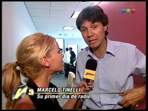 Tinelli En Su Primer Día De Radio - Versus