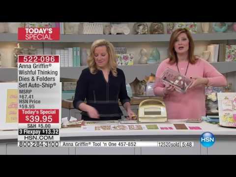 HSN | Anna Griffin Elegant Paper Crafting 7th Anniversary 01.10.2017 - 03 PM