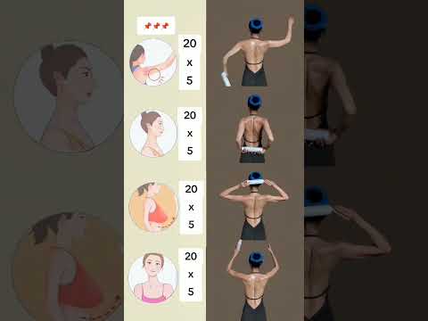 The complete shoulders and neck exercise is here! 3-5 sets a day will make your shoulders and neck.