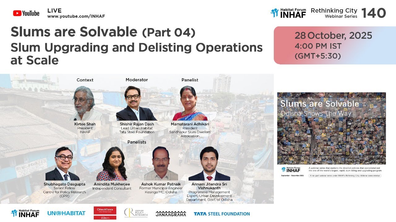 Slums are Solvable (Part 04)- Slum Upgrading and Delisting Operations at Scale