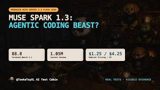 Meta Muse Spark 1.3: 1M Context & 88.8 Terminal-Bench (Hype or Real?)