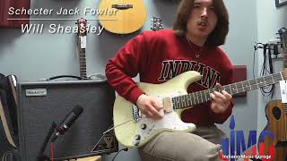 Video thumbnail for Schecter Jack Fowler Traditional: Ivory by Indiana Music Garage