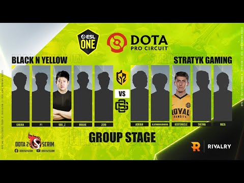 Black N Yellow vs Stratyk Gaming - DPC NA 2021/22 Tour 2: Division II - Group Stage - B03