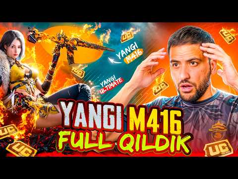 M416 VA YANGI ULTIMATENI 😳 P90 MIFIKLARNI OCHAMIZ 😱85.000 UCGA OPEN KASE