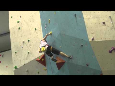 Alex Waterhouse on Final Route of Irish Lead Championship 2012 -- He Won !