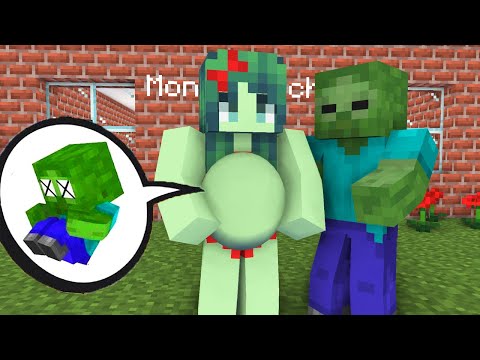 Monster School With Poor Baby - Minecraft Animation