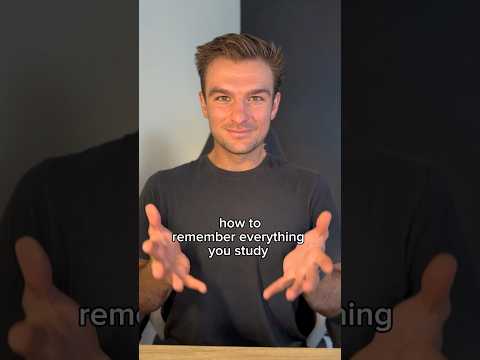 You NEED to ENCODE to Remember Everything (read comments!) #shorts