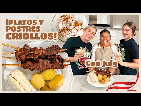 Anticuchos and Suspiro a la Limeña with July | Together in the Kitchen