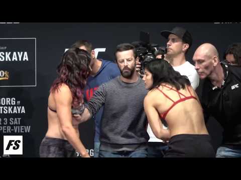 UFC 222: Cat Zingano vs. Ketlen Vieira Weigh-In + Staredown