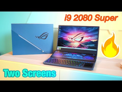 ASUS ROG Zephyrus Duo 15 GX550 Liquid Metal - Unboxing, First Look & Hard Thermal + Performance Test