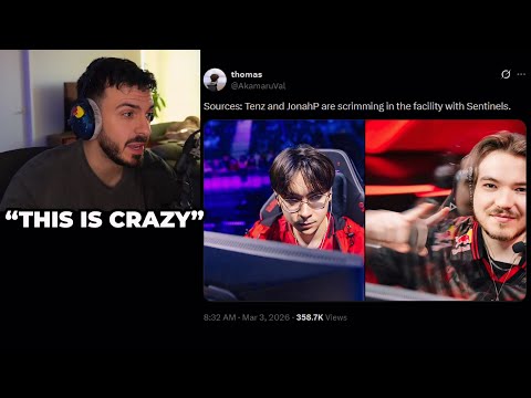 Tarik Reacts to TenZ & JonahP Caught Scrimming for Sentinels
