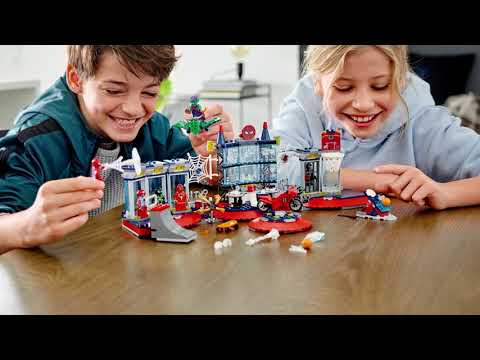 Конструктор LEGO Super Heroes «Нападение на мастерскую паука» 76175 / 466 деталей