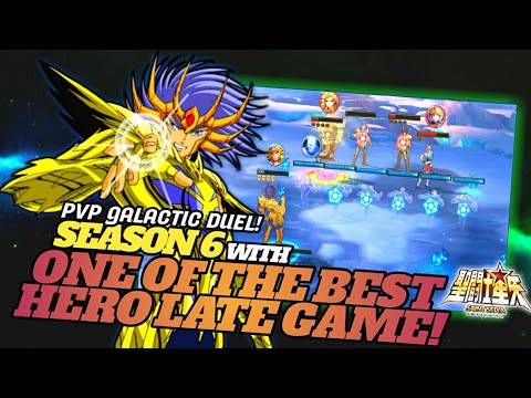 PVP SEASON 6 DENGAN CANCER DEATHMASK!! Saint Seiya Awakening