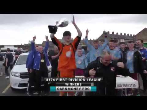 Abbey Villa v Carnmoney FDC - Under 17s First Division League Play Off - 5th May 2018