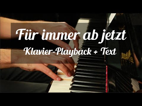 Für immer ab jetzt - Johannes Oerding [Klavier-Playback + Songtext] Karaoke