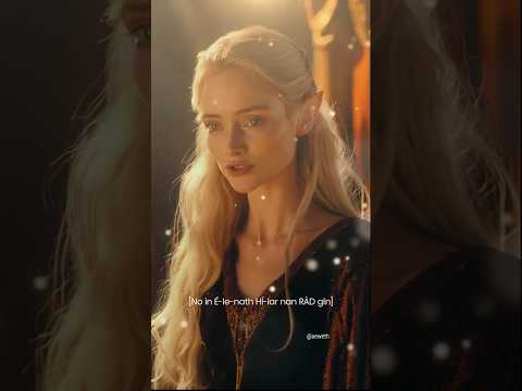 Speaking Elvish (Sindarin)✨May the stars shine upon your path. Soft Elven Whisper #aiart #motivation