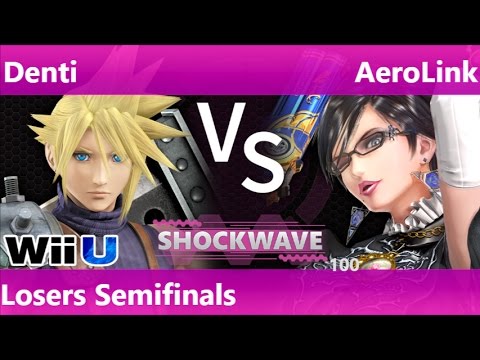SW 100 - TLOC | Denti (Cloud, Luigi) vs AeroLink (Bayonetta) Losers Semifinals - Smash 4