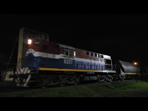 [4K] Tren de tolvas graneras de NCA con destino a General Deheza pasando por Marcos Juárez!!!!!!