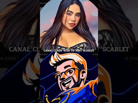 Quem é o melhor Youtuber? - CANAL CLASH WAR VS AMY SCARLAT #fyp  #shortvideo #shorts #short