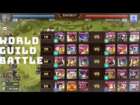ANOTHER 10 WINS?! G2 Guild War v WhiteLotus - Europe Server (Summoners War)