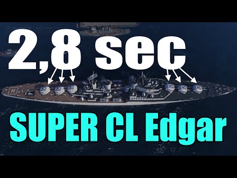 1975 ??????? British Supercruiser Edgar - World of Warships