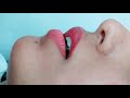 Close Up Asian Desi Woman Hot Lips Nose Nice South Asian Desi Hot Lip