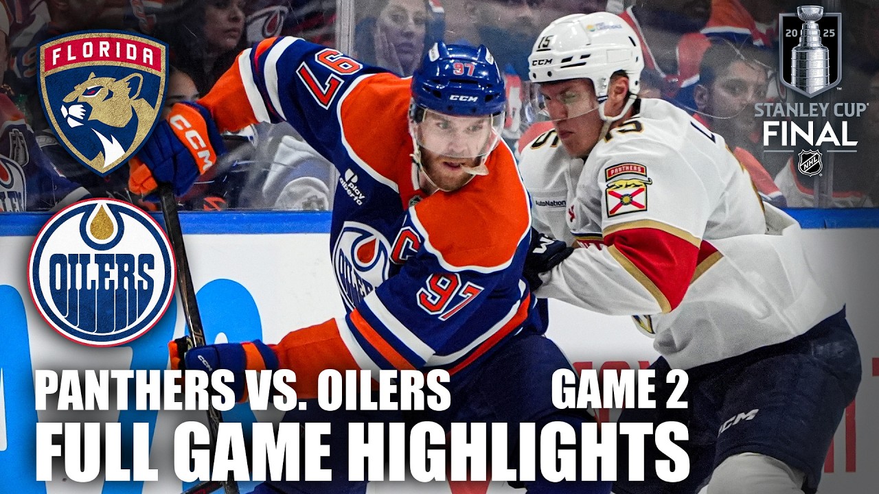 Stanley Cup Final Game 2: Florida Panthers vs. Edmonton Oilers | Full Game Highlights | ESPN NHL