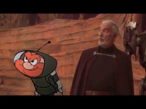 Mace Windu vs. Yosemite Sam(from outer space)