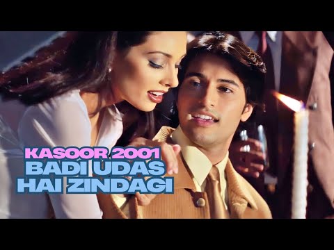 Badi Udaas Hai Zindagi 4K HD Video - Kasoor (2001) Kumar Sanu