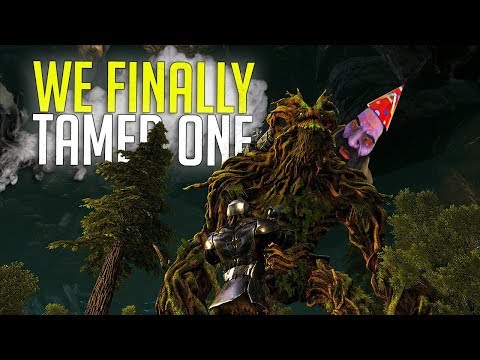 TAMING OUR FIRST FOREST TITAN WITH PISTOLS! OFFICAL SMALL TRIBES PVP S3 Ep10 | ARK: Survival Evolved