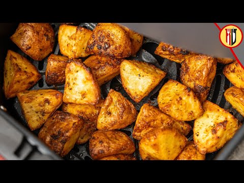 How to make garlic and parmesan potatoes in air fryer
