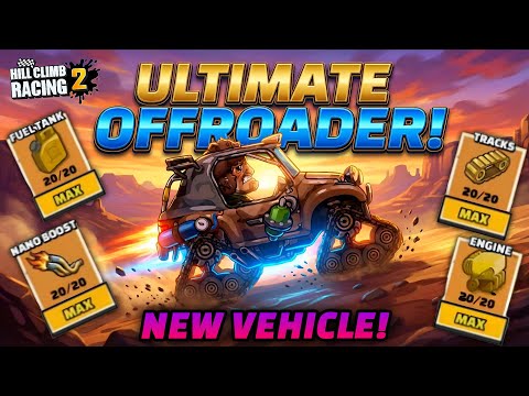 OFF-ROADER IS ALL ROUNDER ⚡ | #1 VEHICLE ??🤩 | Hill Climb Racing 2 🚨