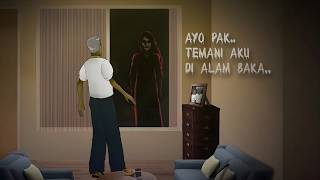 Download lagu Almarhumah Istri selalu datang mengunjungi #HORORMISTERI | Kartun Hantu Animasi Horor mp3