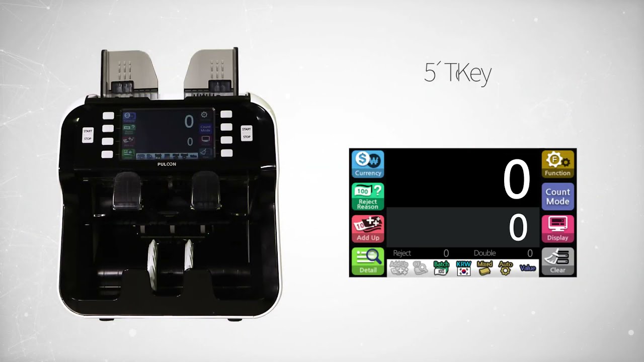 Eagle Eye 7 Two Pocket Note Sorter English