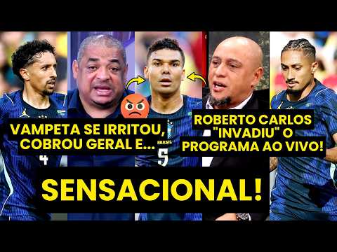 VAMPETA SUBIU O TOM! “É UMA M&R%@ o que ELES FAZEM na SELEÇÃO! Esses JOGADORES TÊM que…”
