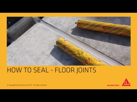 Application sealing floor joints