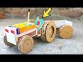 How To Make Matchbox Tractor DIY Matchbox Tractor