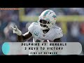 Dolphins vs. Bengals Week 4 Preview | Keys to Victory
