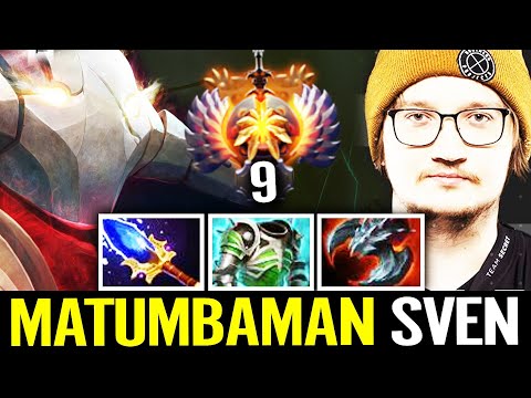MATUMBAMAN Sven [FULL GAMEPLAY] - Pro Safelane Guide | Dota 2 IMMORTAL GAMEPLAY