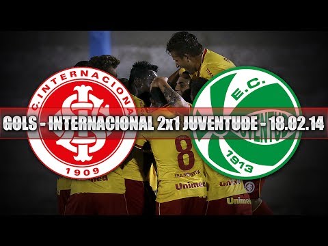 GOLS - INTERNACIONAL 2x1 JUVENTUDE - 18.02.14