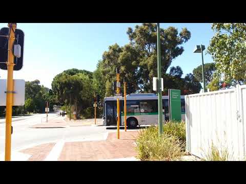 Transperth Volvo B7RLE (Volgren CR228L Futurebus) TP1673 Departs Curtin University Bus Station