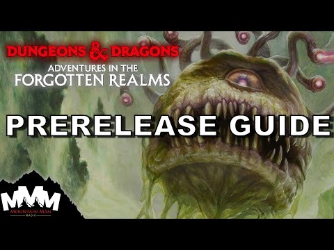 Adventures in the Forgotten Realms Prerelease Guide  |  Everything You Need to Know!