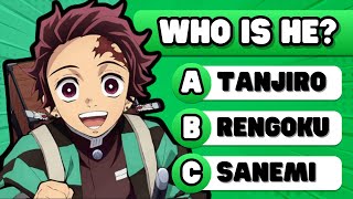 DEMON SLAYER QUIZ 👺⚔️ How Much Do You Know About DEMON SLAYER? Kimetsu no Yaiba Season 4 Quiz 🤍