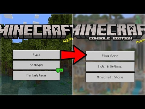 ECKOSOLDIER - How to turn Minecraft Bedrock Edition into Minecraft Console Edition