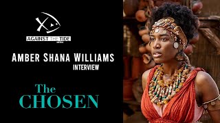 THE CHOSEN INTERVIEW: Actress Amber Shana Williams (Tamar) | Hosted by Jenalynn Weed video