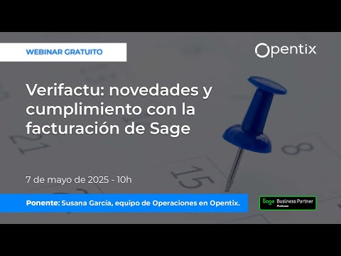Verifactu: novedades y cumplimiento con la facturaci�n de Sage